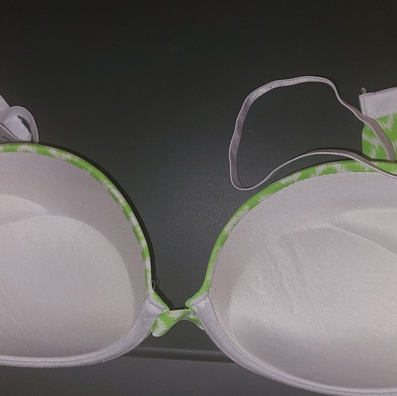Lime Green Padded Power Push Up - Picture 4 of 6